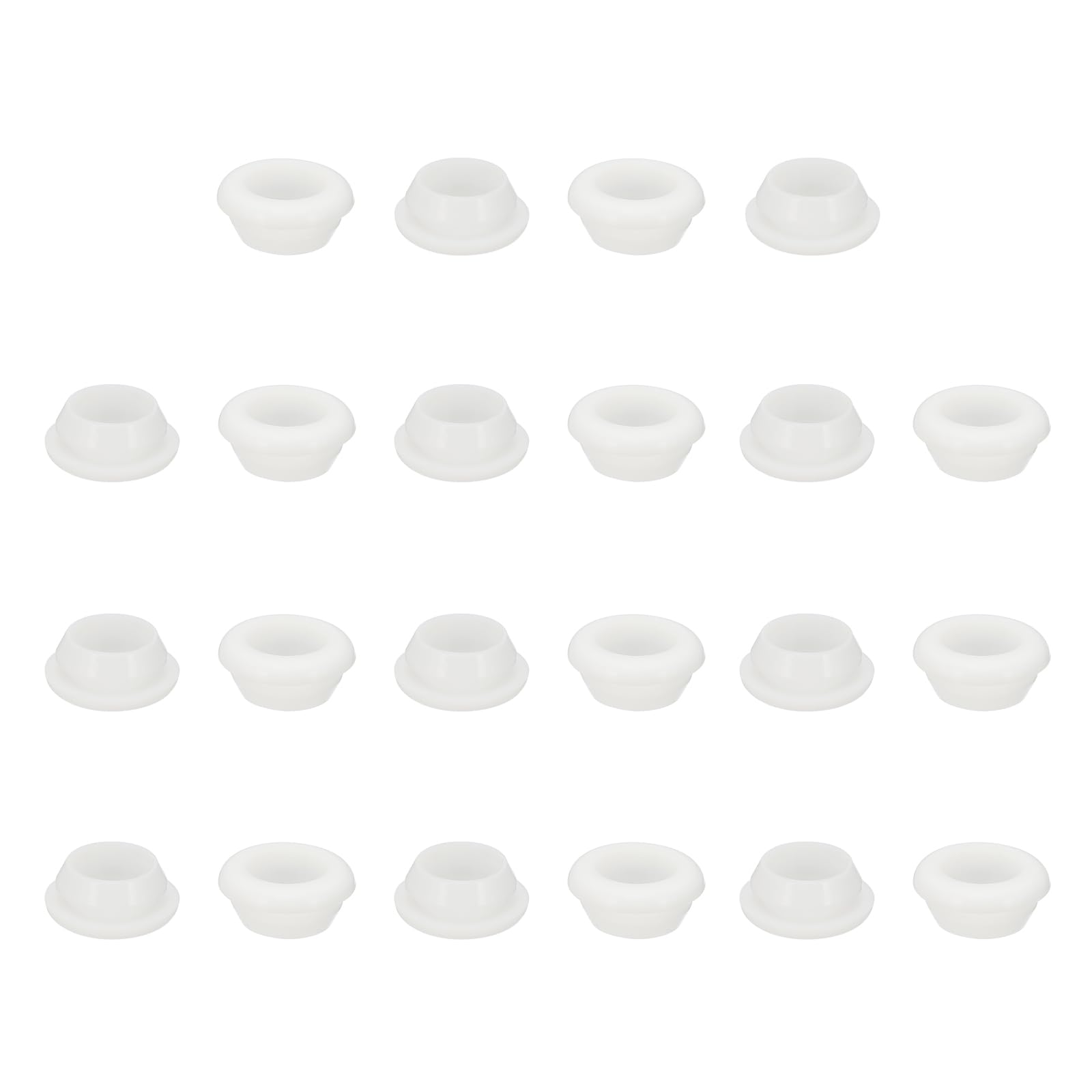 PATIKIL Silicone Rubber Grommets, 22 Pcs 5/8"(16mm) Drill Hole