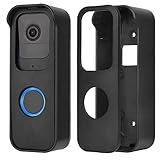 No-Drilling Door Mount for Blink Video Doorbell, Adhesive Doorbell Mount Bracket, Accessories for Blink Doorbell Home Security System（Black）