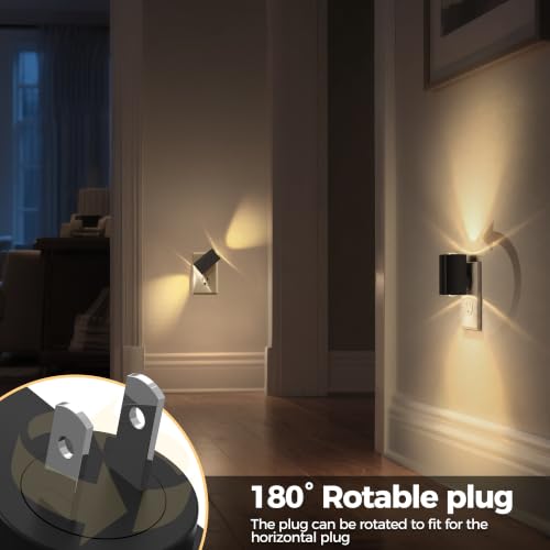 Image of DORESshop Night Light, Night Lights Plug into Wall, Rotatable, 3000K