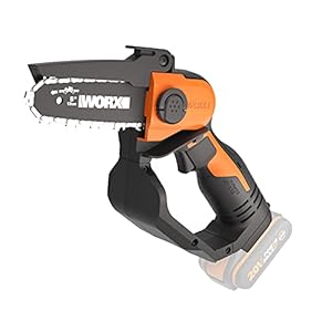 WORX WG324E.9 accu-eenhand-takkenzaag 20 V – 12 cm zwaardlengte – licht en comfortabel – PowerShare compatibel – zonder…