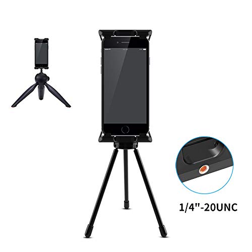 Mebber Stativ-Halterung für iPad Handys und die meisten Tablets, Anti-Wackel-Stativ-Adapter, iPad-Halterung für Stativ, passend für iPad 12345