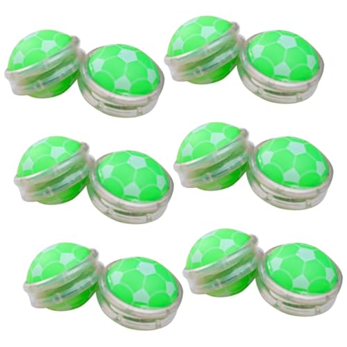 KICHOUSE 12Piezas Bolas de Yo Yo de Plástico para Juguete Educativo Fútbol y Baloncesto para Diversión y Aprendizaje Cualquier Lugar
