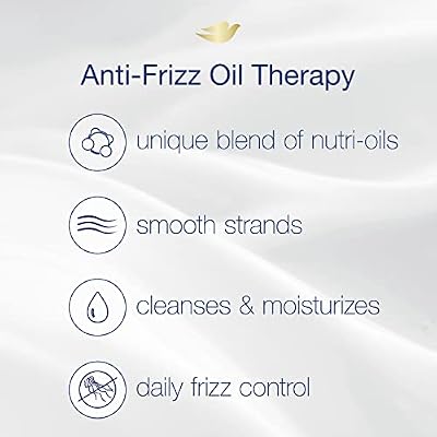 Dove Nutritive Solutions Shampoo, Anti-Frizz Oil Therapy 20.4 Fl oz