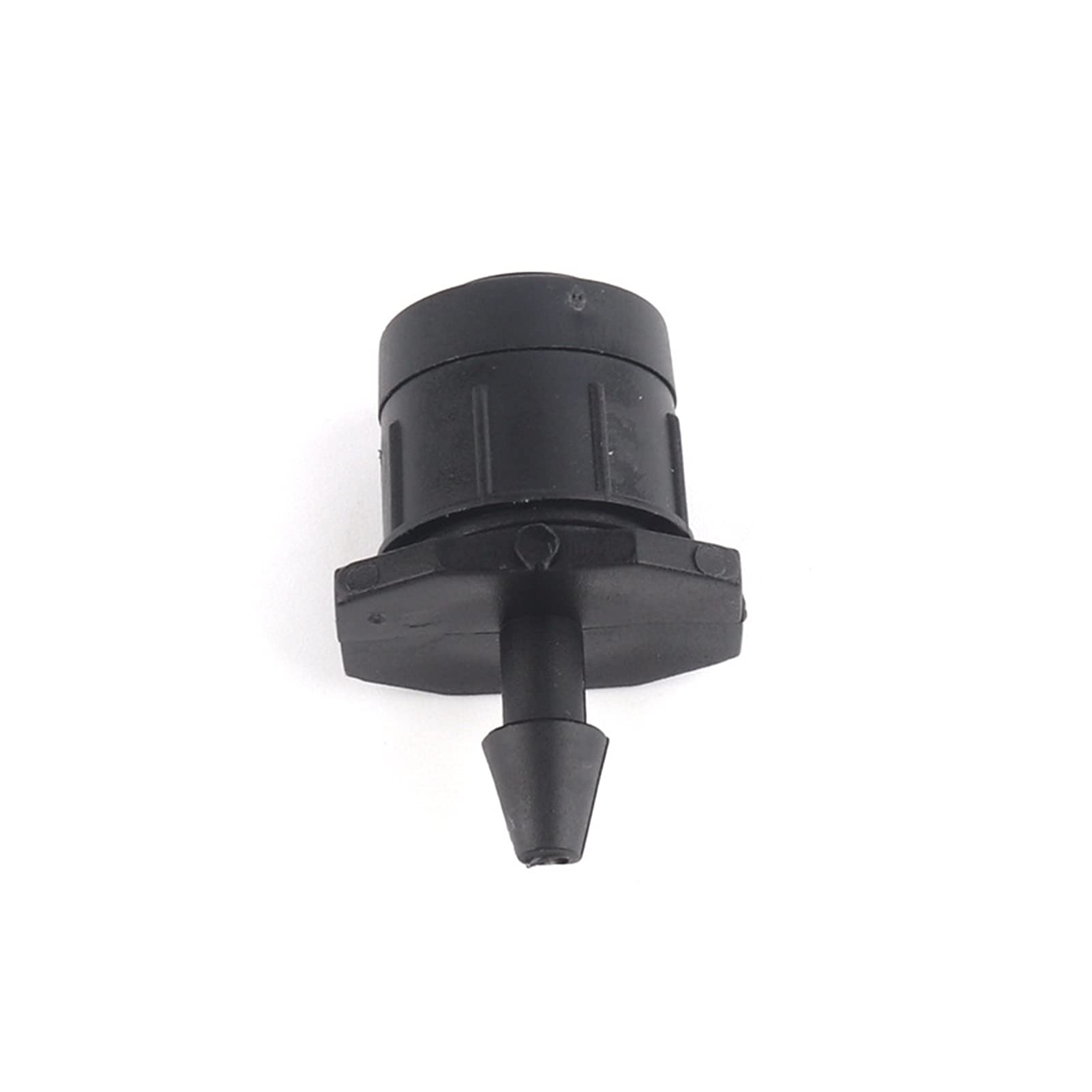 Aspersores de tubería de rociadores 150 unids goteo ajustable All-Alrededor de la boquilla de dispersión de 360 ​​grados Micro Riego Dulce Blue/Black Agricultural Pulverizador (Color : Black)