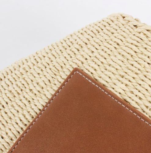 Bolso Casual de Paja Tejido en Rattan para Playa miniatura 4