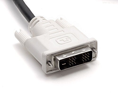 Dell 1.83m DVI/DVI Cable DVI 1.83 m Black - DVI Cables (1.83 m, DVI, DVI, Black, 1 Piece) Male Connector/Male Connector