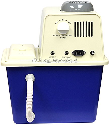 Across International Wv07.110 Ai Watervac 0.7 Cfm 2-Head Recirculating Water Vacuum Pump - 110V, 12" Height, 17" Wide, 15" Length #TOP2