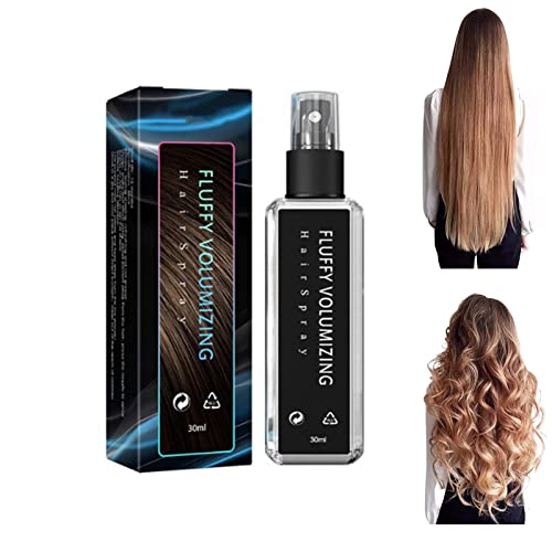 Crusjia 2023 New Glee Ice Hair Thickener Spray - Natural Plant Protein Hair Thickening Spray, Fluffy Volumizing Hair Spray, Non Greasy & Non Sticky Magic Styling Gel For All Hair Types (1 Pc - 30 Ml) #TOP2