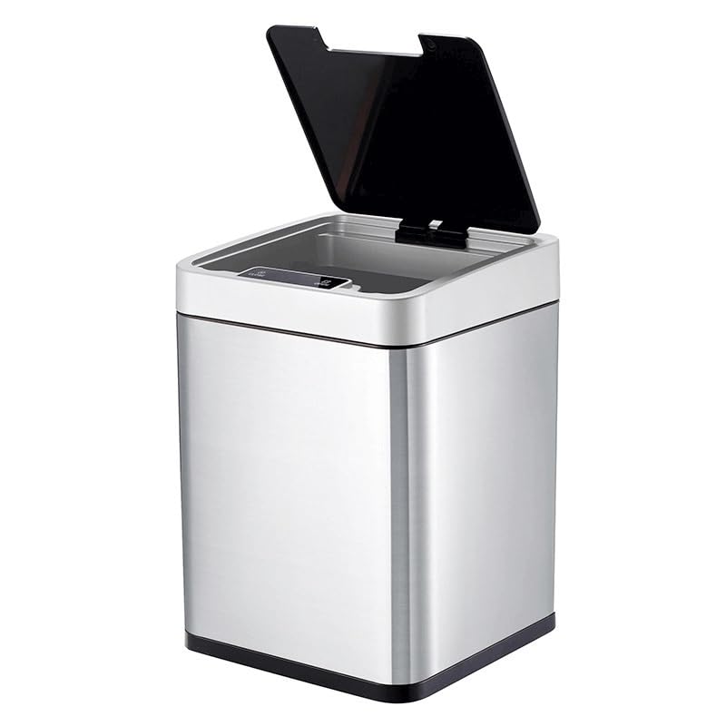 Smart Trash Can Automatic Sensor Garbage Can for Bathroom Kitchen Garbage Cube Living Room Home image 5