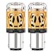LASFIT CANBUS Anti Hyper Flash 1157 2057 7528 Dual Color Switchback LED Amber Turn Signal Light Blinker Bulbs, White Daytime Running Parking Light, No Load Resistor Need, Unique Version (Pack of 2)