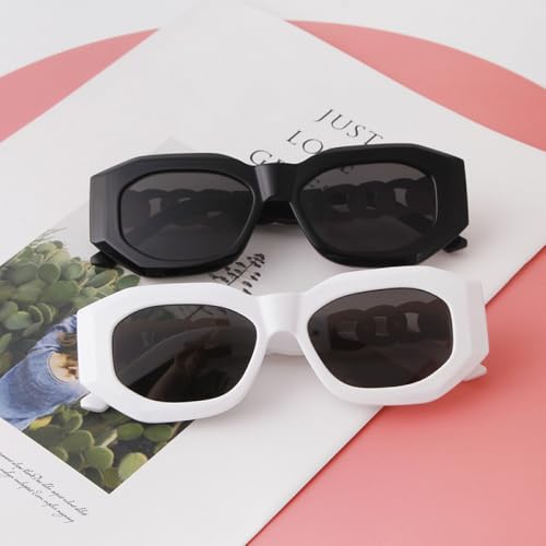 Lunettes de soleil rectangulaires légères pour corriger la fatigue oculaire - 2