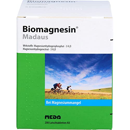 Preisvergleich Produktbild BIOMAGNESIN Madaus Lutschtabletten 200 St