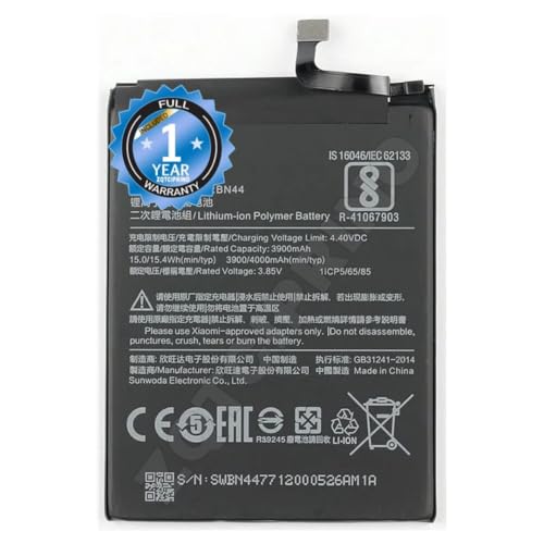 Image of Original BN44 Battery for Redmi Note 5 / Note 5 Plus / MZB5914IN / Battery with 1 Year Warranty**** (CC124)
