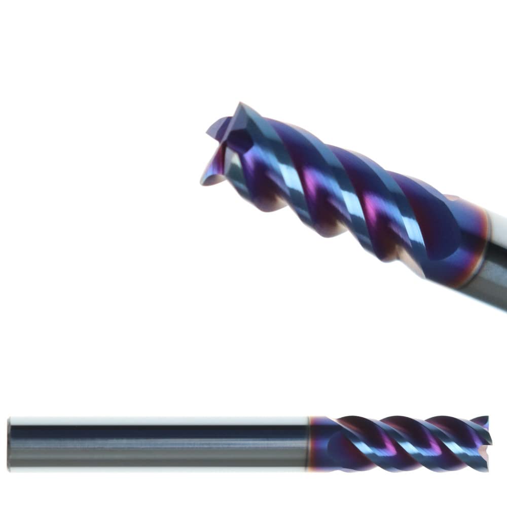 VHM Schaftfräser Diabolo Hartfräser HRC65 - Ø10x 25/75mm SchaftØ 10mm