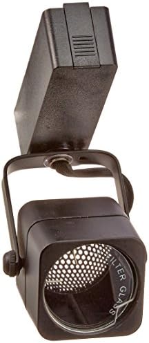 NUVO Mr16 Square TH233 Transitional One Light Track Heads Black Collection Finish, 3.25 inches