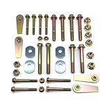 Generic Region Offroad Control Arm Bolts compatible with Jeep Wrangler TJ 97-06 (Front and Rear w/Cam Bolt Delete and Flag Nuts), RO-0034/1025/1030