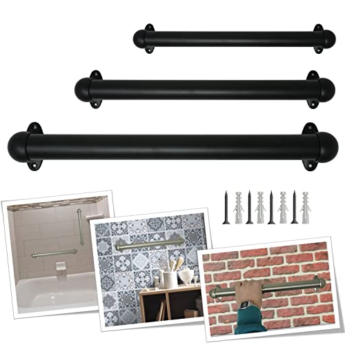 ▶PARPYON MOD.19: Tubo corrimano in Alluminio verniciato prodotto in Italia artigianale composto da: n. 1 Tubo diametro 32mm + N. 2 Supporti a muro chiusi, completi di viti e tasselli per il fissaggio.