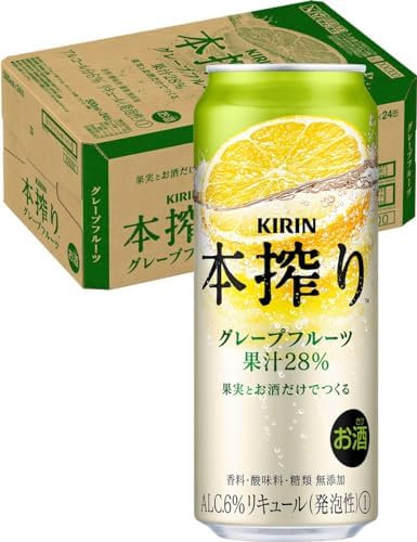 （05:00時点） KIRIN本搾り チューハイ500ml×24本 キリン 本搾りチューハイ グレープフルーツ サワー 酎ハイ お酒