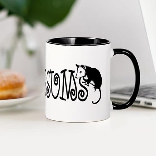 Cafepress I Love Hearts Possums Mug Ceramic Coffee Mug, Tea Cup 11 Oz #TOP3