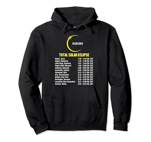 2024 Solar Eclipse Hoodie