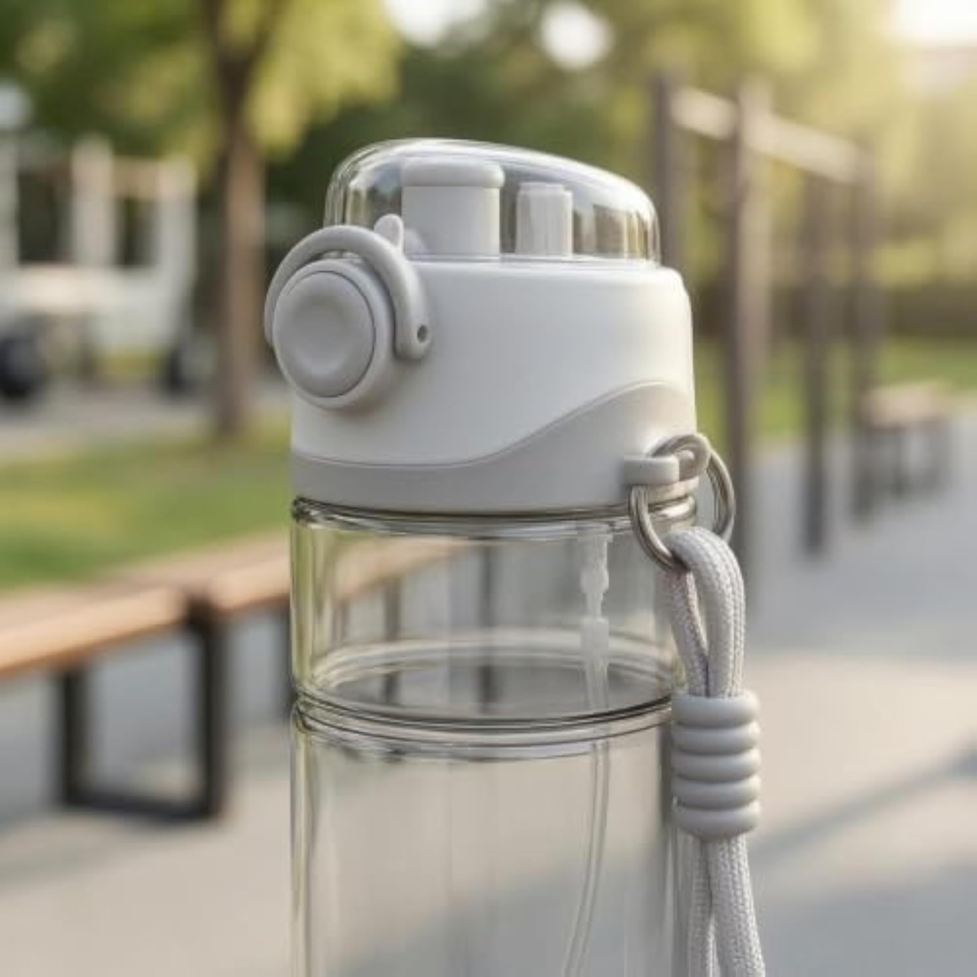 Baby-Grade Spray Water Bottle, Neon Purple