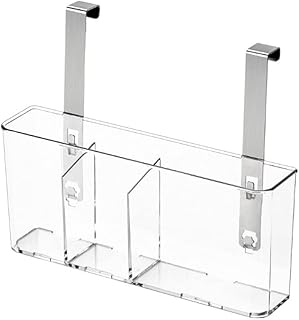 Panier de Rangement pour Armoire de Cuisine sur Porte,Panier D'organisateur de Support de Rangement de Porte D'armoire,Solution de rRangement pour Cuisine et Salle de Bain. (C)