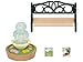 Produktbild Sylvanian Families 2243 - Gartenbank mit Springbrunnen