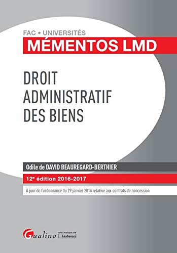 Droit administratif des biens