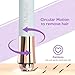 iMusthav Portable Facial Hair Remover for Women – Painless, Fast & Precise Flawless Electric Razor & Epilator for Face, Lips, Chin Hair Removal – 18K Gold-Plated, 360° LED Light