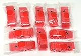 1010 (1'X1') Red Color Apple Brand Bags Mini ZipLock Baggies, Case of 1,000