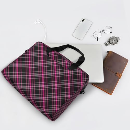 Bolso para portátil 15.6 pulgadas negro y rosa miniatura 7