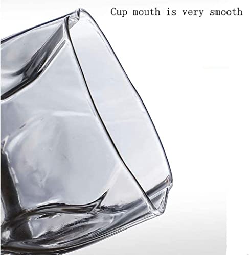 Whiskey Champagne Glasses Water Tumblers Glasses Drinking Glass, Glass Tumblers, Premium Crystal Glass Tasting Cups Drinking Glasses Wine Glass (Color : A(2 Pcs)) #TOP6