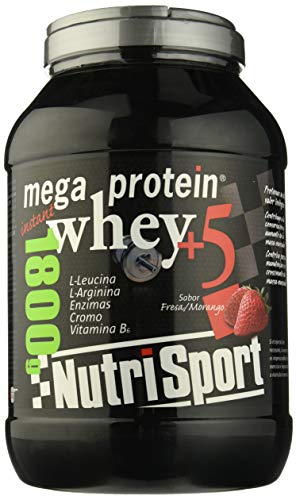 Nutrisport Mega Protein 5 Whey Fresa 1,8Kg. 1800 G