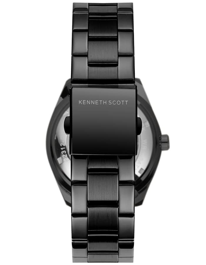Image of Kenneth Scott Men's Mechanical Casual Watch |43mm - K22312-BBBB