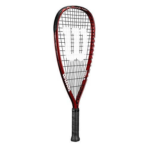 Wilson Raquete de raquete Striker vermelha, 3.625