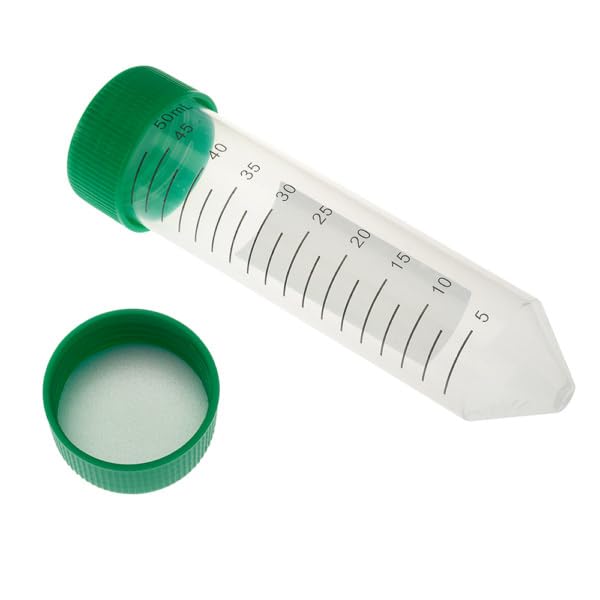 Kord-Valmark Polypropylene Centrifuge Tube Flat Top Cap-Sterile Bagged 50 ml, 20 Bags of 25, Case of 500