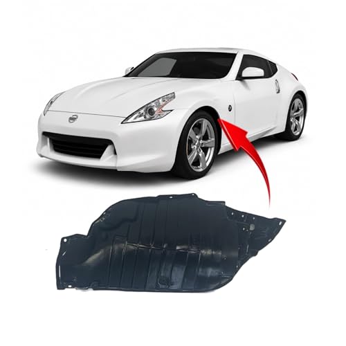 Image of FitParts Compatible with Nissan 370Z 2009-2019 Front Left Fender Liner