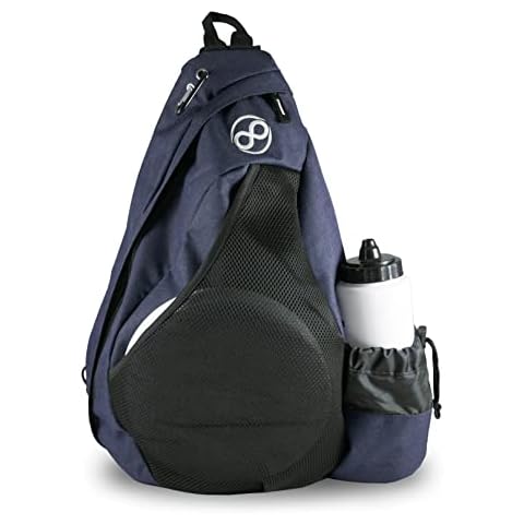 Infinite Discs Slinger Deluxe Disc Golf Backpack for Quick Disc Storage, 12 Discs in Your Bag (Blue) Cover