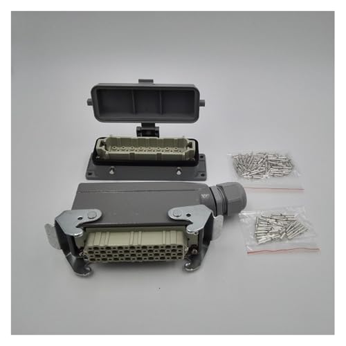 Conector de alta resistencia HDC-HD-064-5S rectangular para maquinaria pesada 6