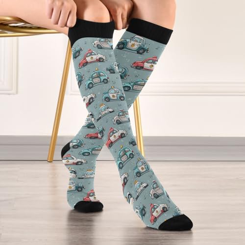 Image of Pigsaly Ceramic Mugs Coffee Cups Womens Knee High Socks Love Compression Socks Athletic Tube Sock Outdoor Sport Socks