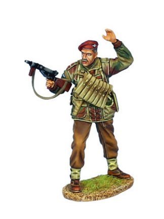 First Legion NOR053 British Airborne Lieutenant with Sten