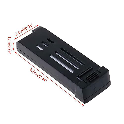 Onever Drone Batteries - 2 Pack E58 600Mah Uav Drone Replacement Battery Strong Power Guarantee 3.7V Lipo Battery High Performance Drone Replacement Battery Portable Fit For Drone #TOP1