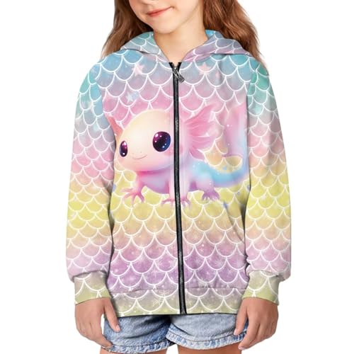 Image of Biyejit Kids Novelty 3D Graphic Printed Hooded Sweatshirt