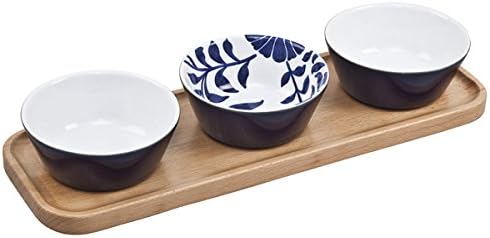 Denby Malmo Dipping Bowl Gift Set, Blue