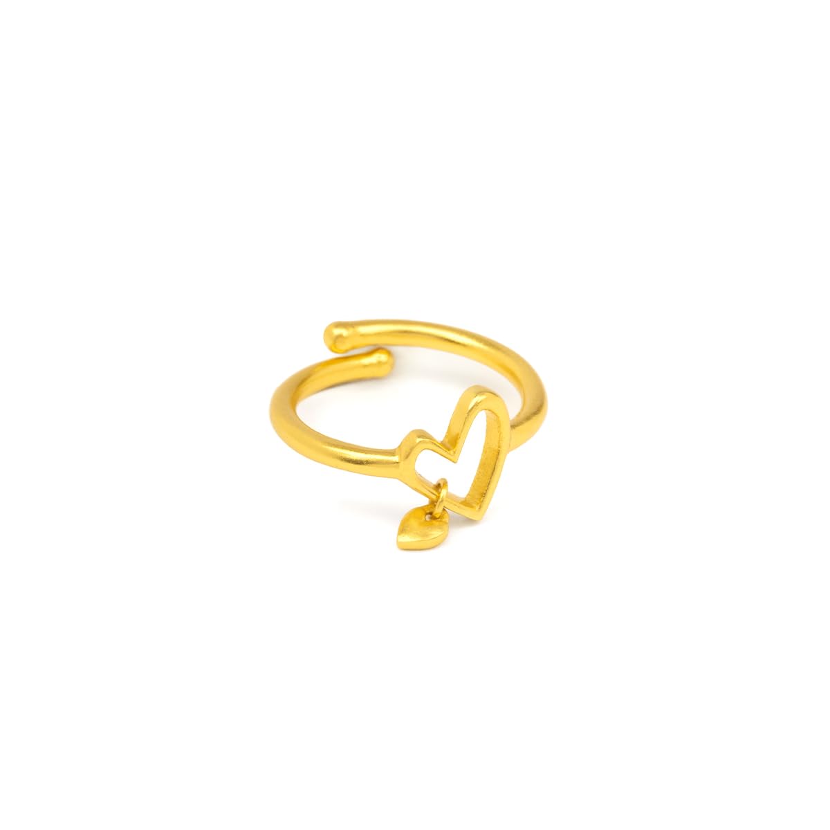 Shaya by CaratLane You and Your Unfiltered Reactions Heart Ring in Gold Plated 925 Silver for Women (B0CZRXSLR9) Amazon Price History, Amazon Price Tracker