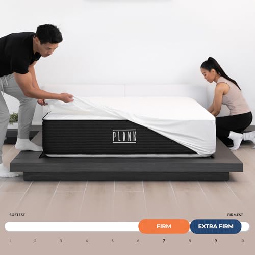 Best Mattress for Side and Stomach Sleepers with Back Pain (2026 Guide) 15 Brooklyn Bedding Plank Firm Luxe 13' California King Hybrid Mattress|Cooling Top