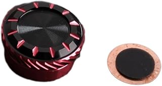Whychstore Pomo de ajuste de aleación de aluminio CNC para carretes de pesca DAIWA compatible con Steez y TATULA (combinación de color rosa)