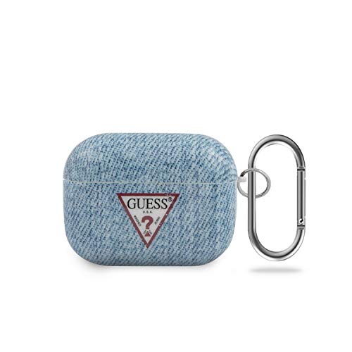 Guess GUACAPTPUJULLB Collection Jeans Étui pour AirPods Pro Bleu