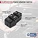 Master Power Window Switch - Driver Side Door - Compatible with Chevy Impala & Buick Rendezvous 2000-2005 - Replaces GM Part 10283834, 10422427, 901-001