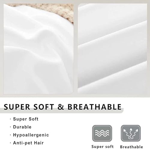 Housse de couette floral 220x240 de qualité supérieure en microfibre douce texturée - 5